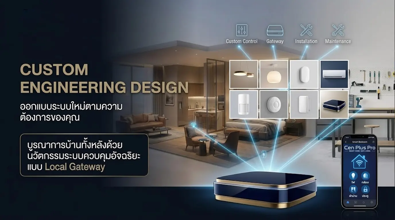  ออกแบบระบบใหม่ตามความต้องการของคุณ Custom Engineering Design