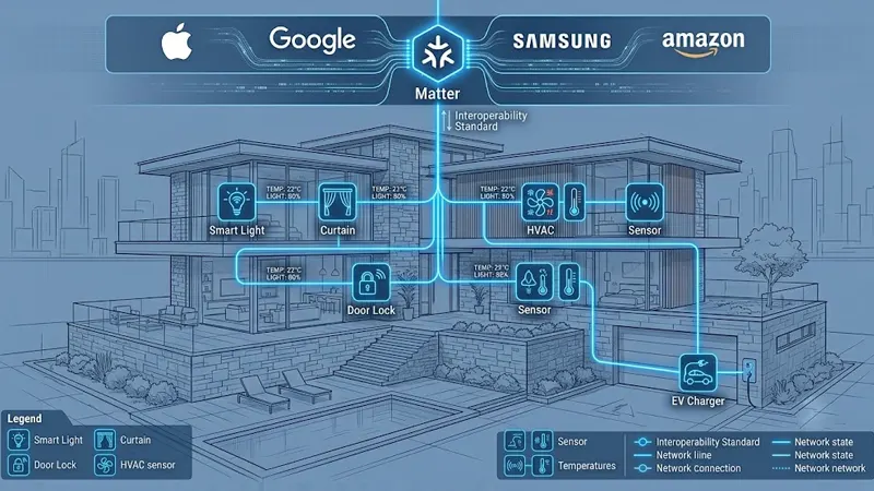 Matter Compatible คืออะไร มาตรฐาน Smart Home ใหม่ที่ทุกบ้านควรรู้ Smart Home Design